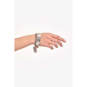 Burberry Silver Charm Watch Bracelet